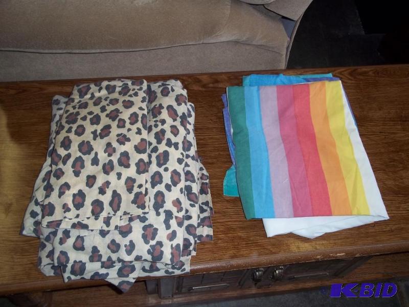 lot 157 image: Misc Sheets tan and strips...