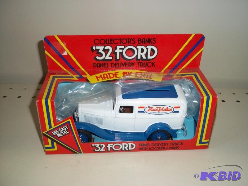 lot 166 image: ERTL Toys Ford 32 Ford Delivery Truck  B...