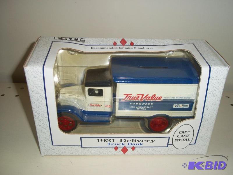 lot 177 image: ERTL Toys Ford 1931 Delivery Truck Bank with ...