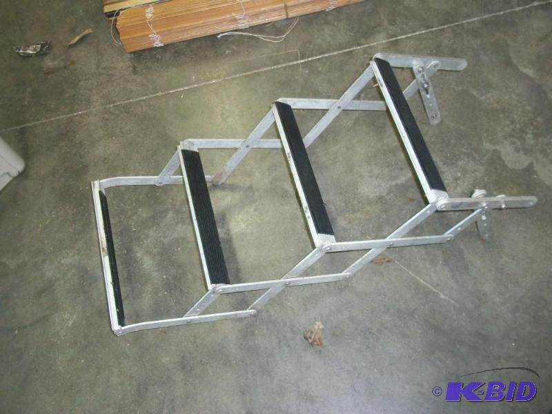 lot 21 image: Folding Boat step...