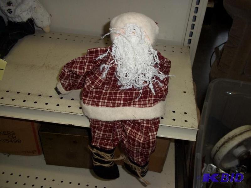 lot 266 image: Shelf Santa...