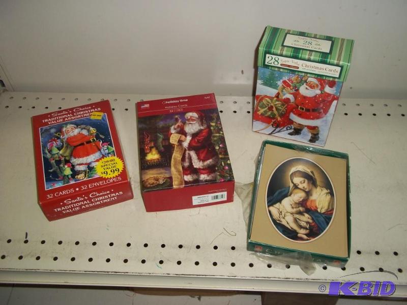 lot 306 image: Assortment of Christmas cards...