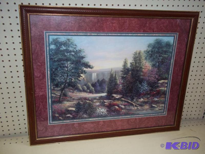 lot 44 image: Framed Print 24" x 30"...