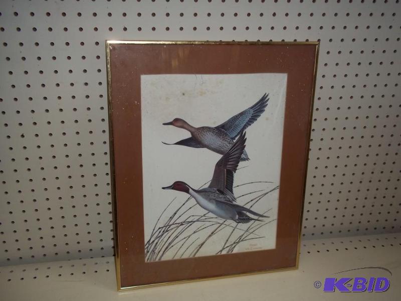 lot 46 image: Framed Print 16" x 20"...