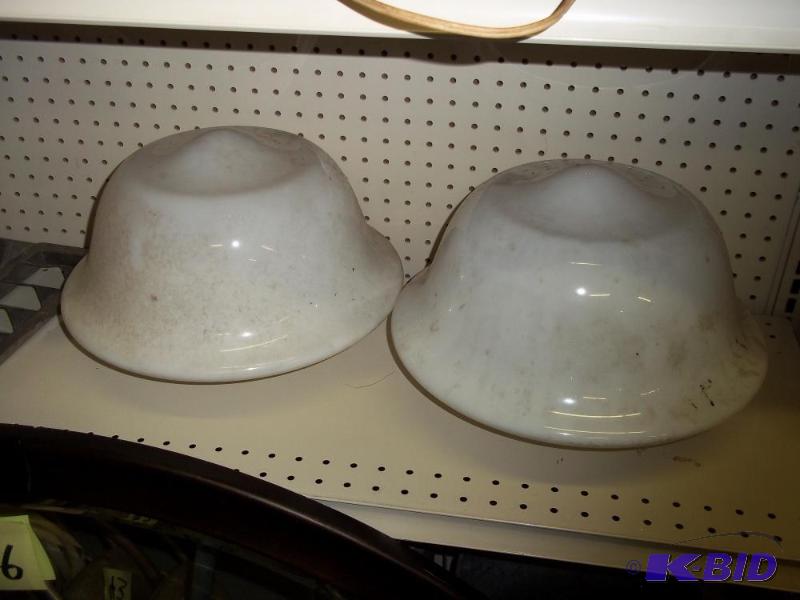 lot 47 image: 2 Vintage  Light Globes from old school ...