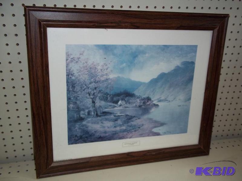 lot 50 image: Framed Print 20" x 24"...