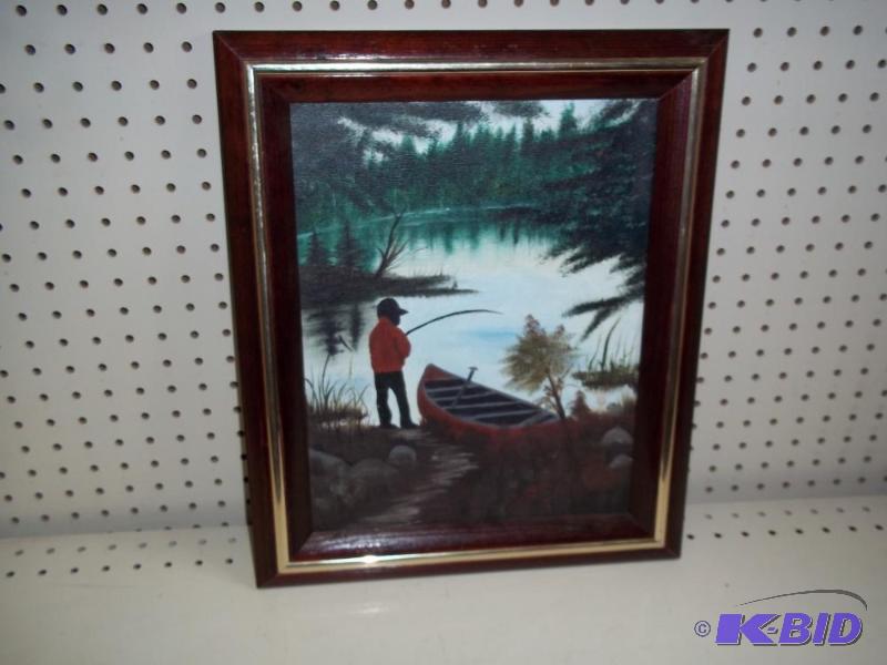 lot 52 image: Framed Print 14" x 18"...