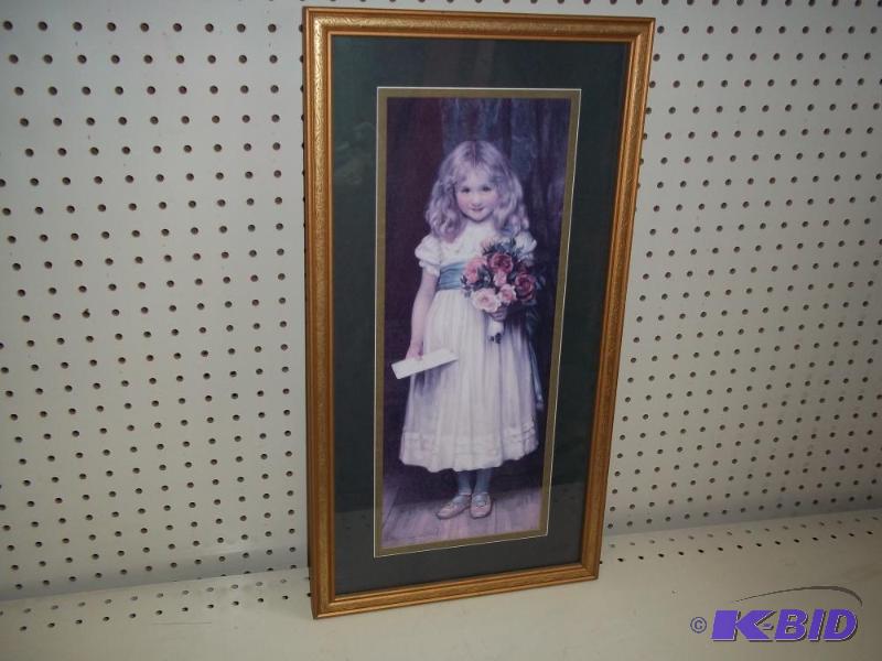 lot 53 image: Framed Print 12" x 24"...