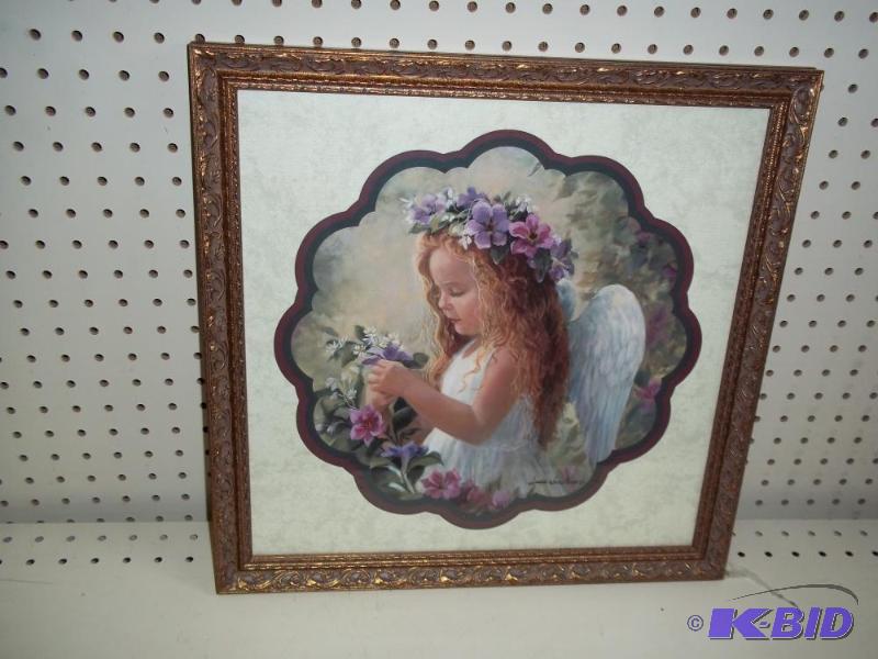lot 55 image: Framed Print 17" x 17"...