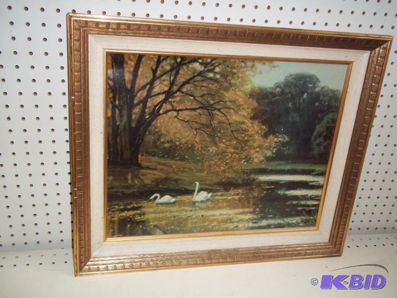 lot 58 image: Framed Print 20" x 24"...