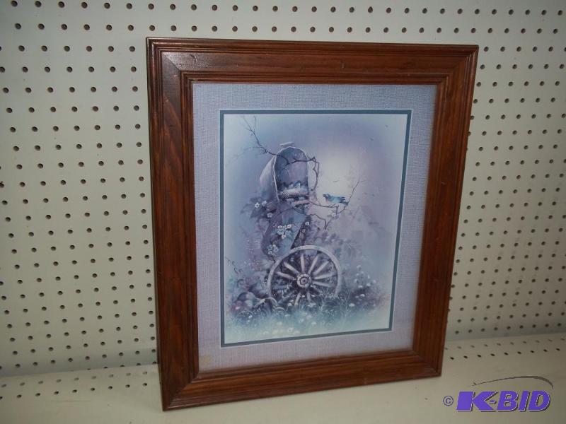 lot 62 image: Framed Print 17" x 20"...