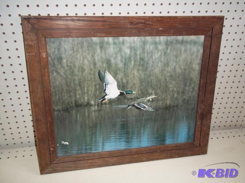lot 65 image: Framed Print 20" x 24"...