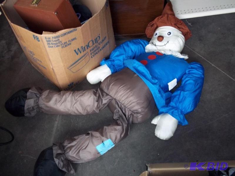 lot 87 image: Stuffed decor man...