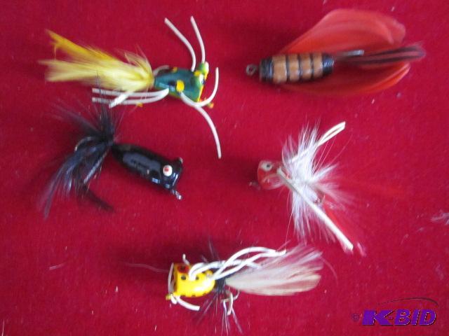 Lot of assorted fly popper lures....