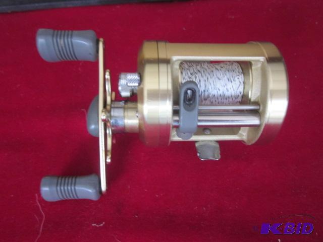 Shimano Calcutta 400 fishing reel, bail and e...