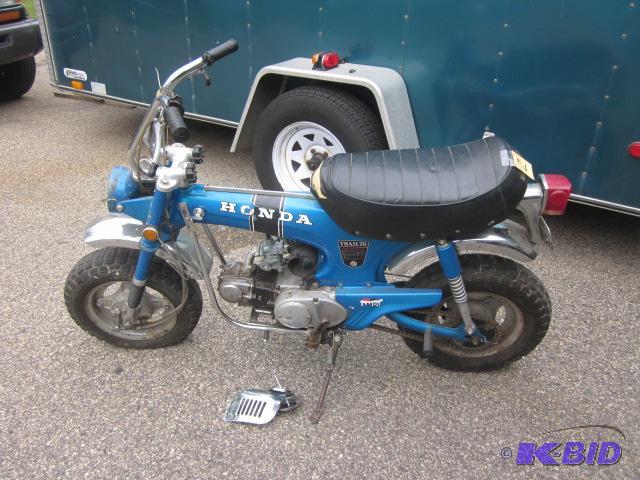 Highly Collectible Honda Trail 70 for Parts or to fix, with No Reserve