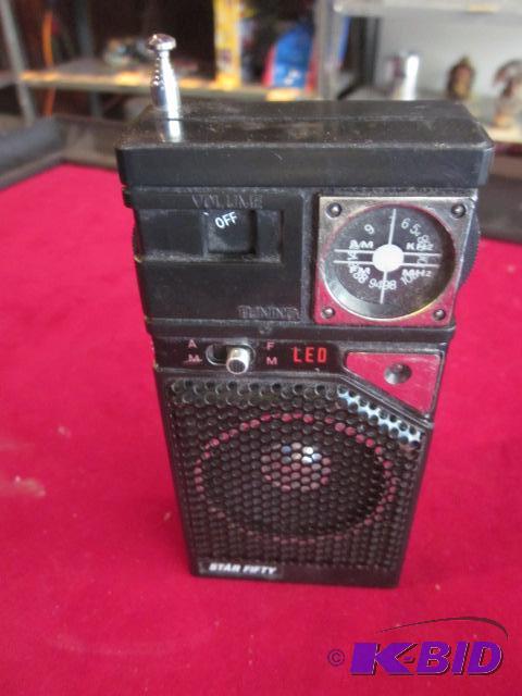 Vintage Star Fifty AMFM hand held radio.&nbs...
