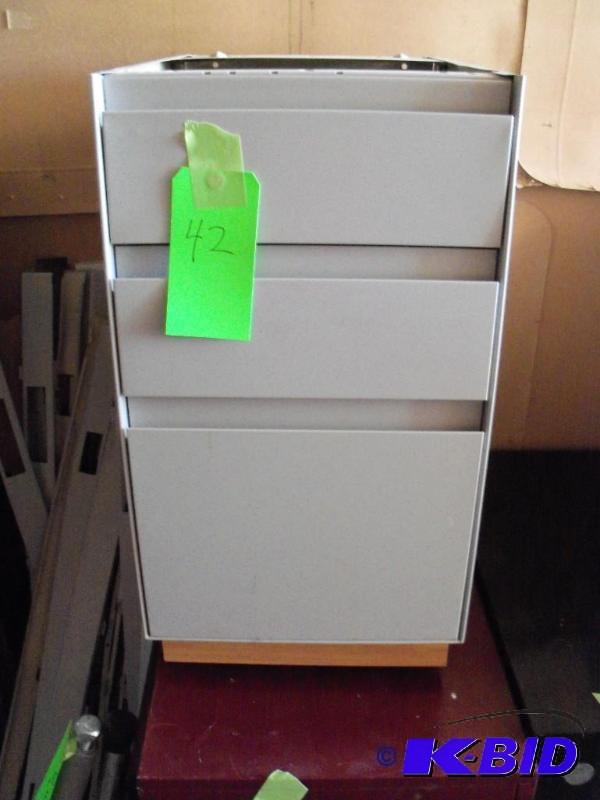 Under the counterdesk file cabinet