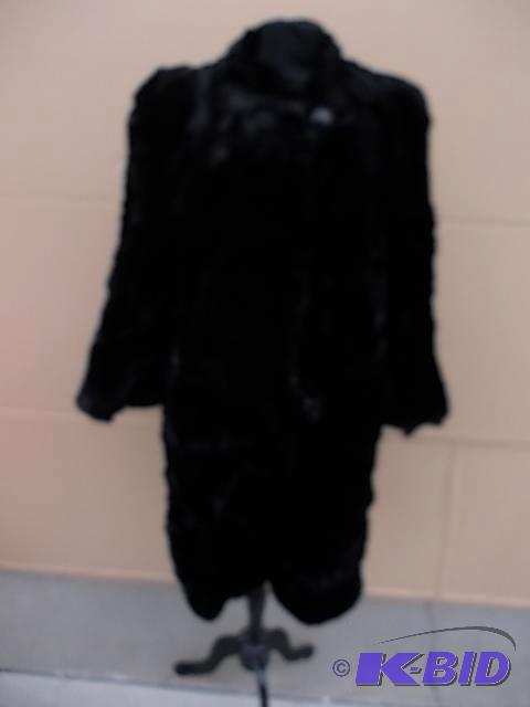Vintage Black Fur Coat...