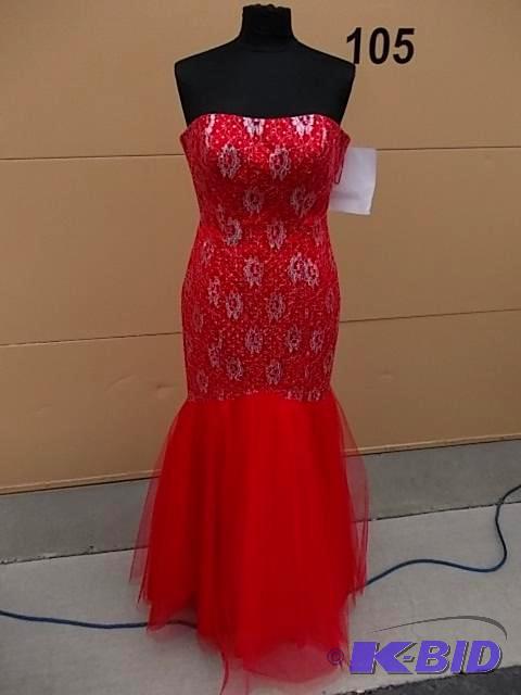 Size 10 Red Ginnis Fashions $269.99...