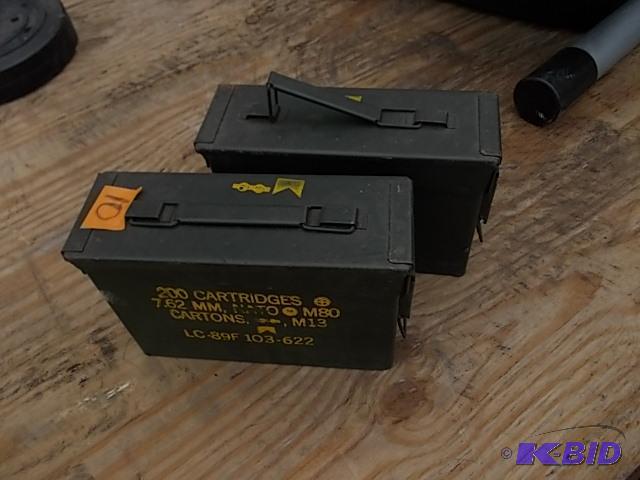2 Ammo Boxes...