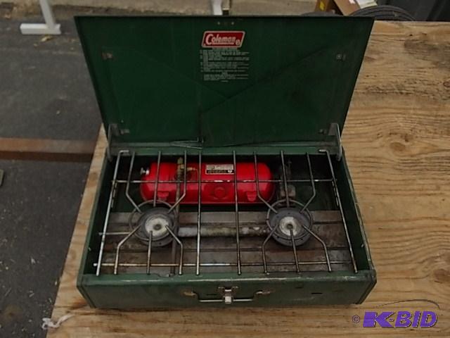 Coleman 2 Burner Camp Stove Kerosene...