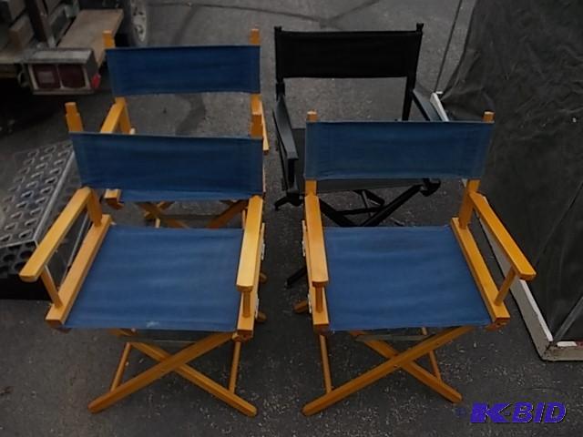 4 Directors Chairs...