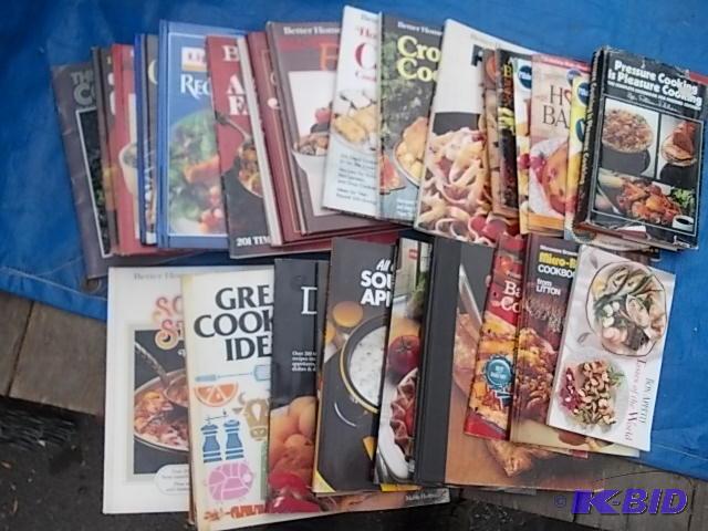 Large Lot Of Cook Books...