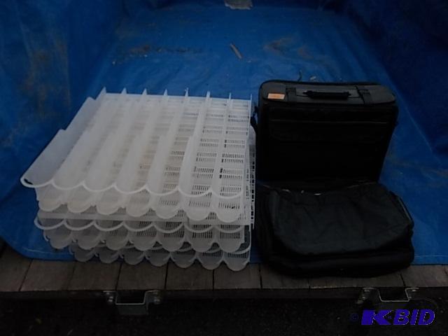 Pop Shelf Organizer, 2 Brief Cases &amp 6 Pa...