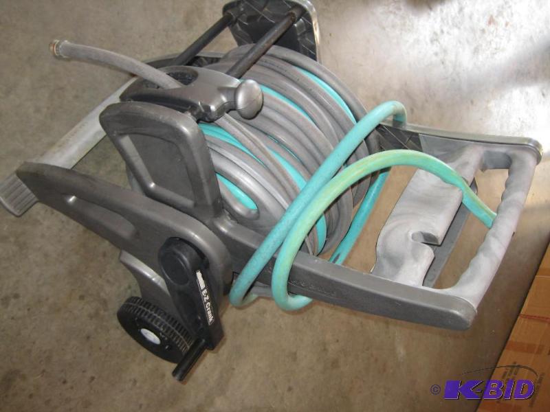 lot 23 image: Hose Reel Cart with Hose
