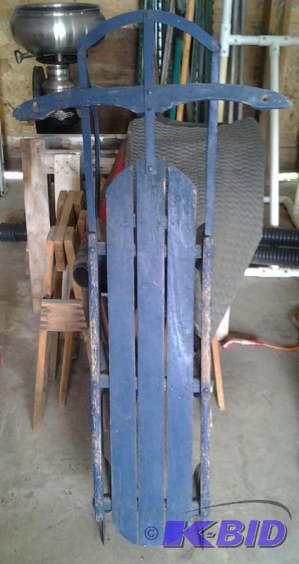 lot 91 image: Vintage (Antique Sled)
