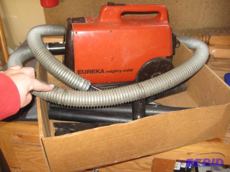lot 95 image: Eureka Mighty Mite Vacuum with Attachments