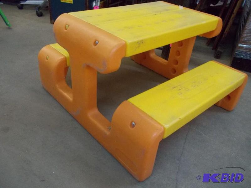 Kids Bench Table