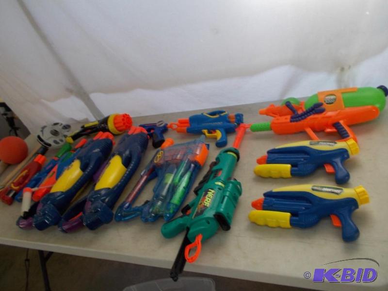 Nerf and Water Guns