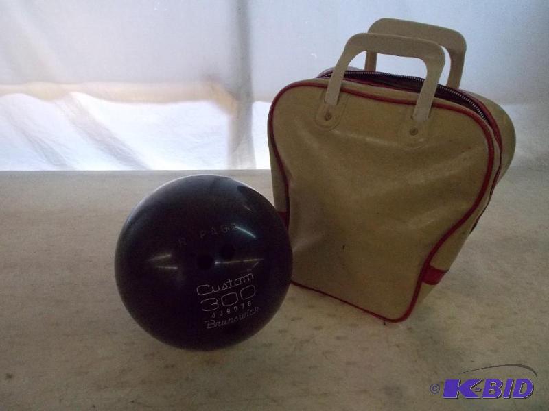 Custom Bowling Ball and Bag
