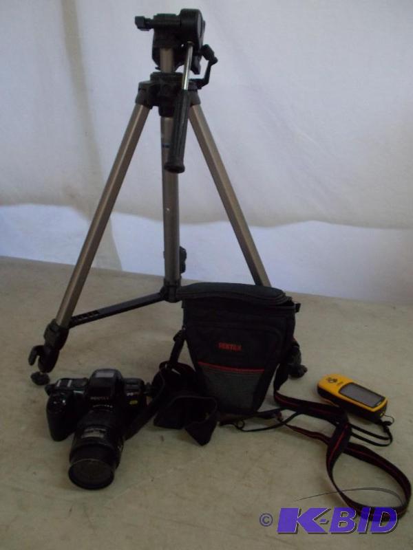 Camera and Tripod