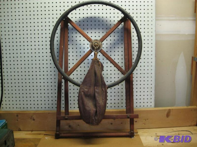 Vintage Speed Bag Rack Needs Bladder...