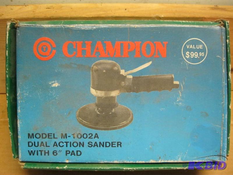 Champion Duel Action Pneumatic Sander Looks L...
