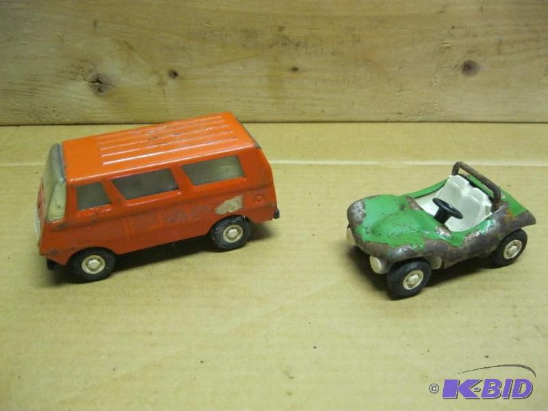 Vintage Metal Tonka&nbspVan And Dune Buggy...