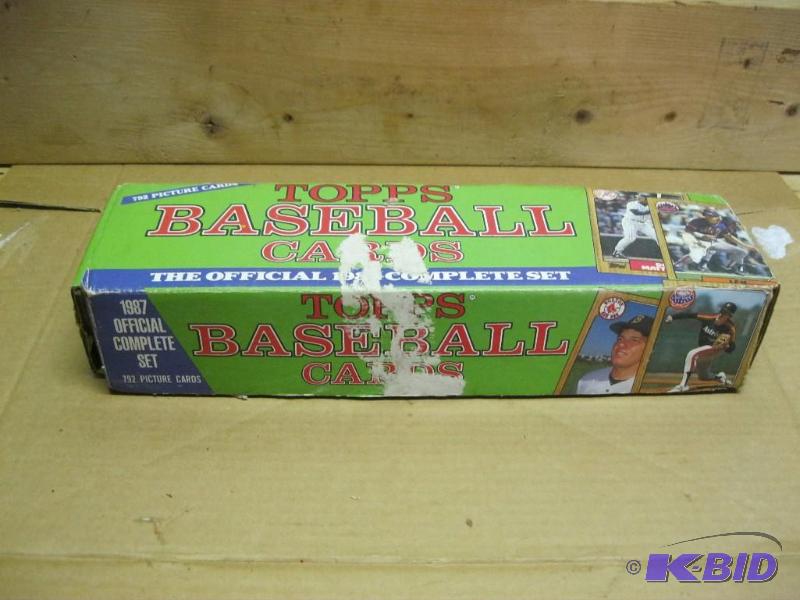 Topps&nbsp1987 Baseball Card Set Complete...