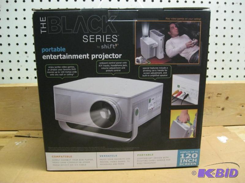 Black series entertainment Projector...