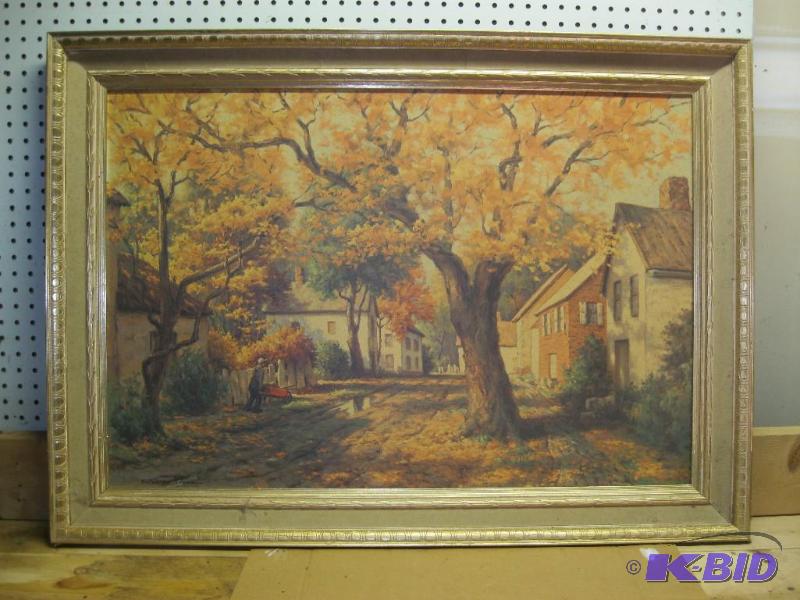 Large Framed Art Picture...