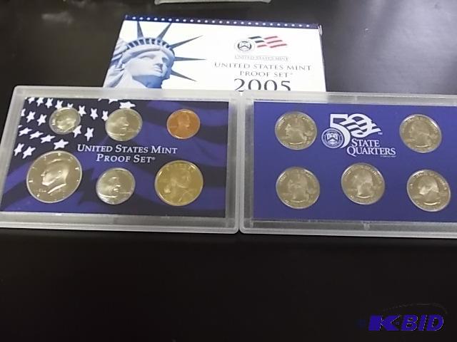 2005 US Proof Set With State Quarters...