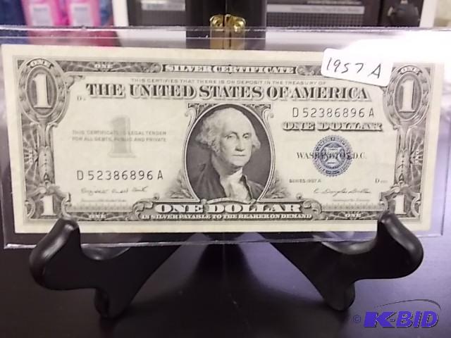 $1 Silver Certificate Series 1957 A...