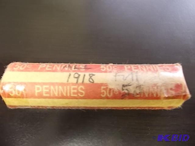 Complete Roll Of Wheat Pennies...