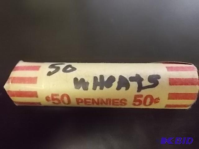 Roll Of 50 Wheats...