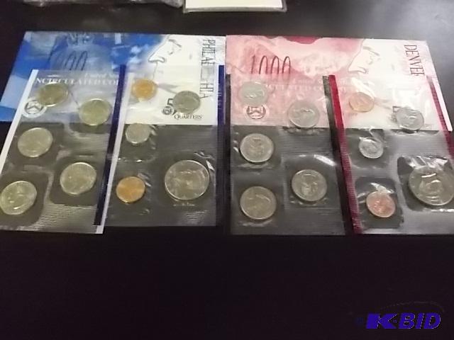 1999 Special Mint Set With State Quarters P &...