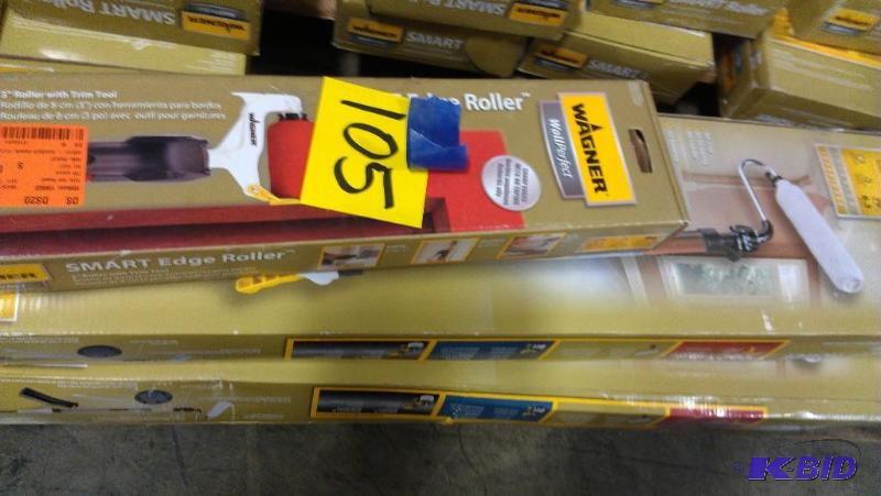 lot 105 image: (3) Smart Paint Rollers. Two Wall and Ceiling...