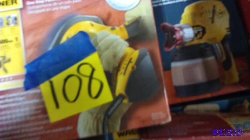 lot 108 image: Paint Eater AND Power Stainer Plus. Both Wagn...
