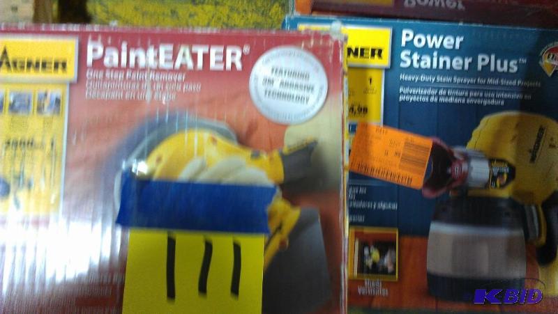 lot 111 image: Paint Eater AND Power Stainer Plus. Both Wagn...
